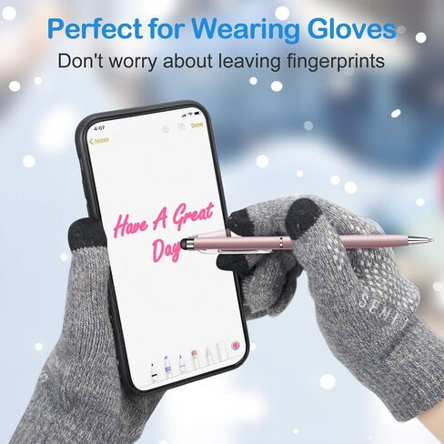 Stylus Pens for Touch Screens, Stylus Pen 10-Pack High Precision Capacitive 2 in 1 Stylus Ballpoint Stylists Pens Universal for iPhone iPad Tablet Laptop Kindle Samsung Galaxy All Touch Screens Device in Saudi Arabia