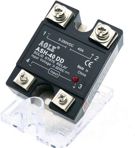 WerFamily SSR Solid State Relay SSR-40DD DC-DC 3-32V DC / 5-250V DC / 40A in Saudi Arabia