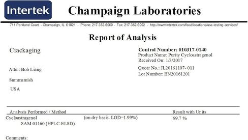 تكسير فائق الامتصاص سيكلواستراجينول 98% 25 مجم 360 كبسولة في 6 زجاجات دعم المناعة | مكمل التيلوميراز/التيلومير المضاد للشيخوخة in Kuwait