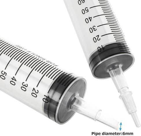 12 عبوة من حقنة بلاستيكية، 100 مل/سم مكعب محاقن كبيرة مع 12 قطعة من الأنابيب البلاستيكية سهلة الاستخدام مقاس 8 بوصة للمختبر العلمي، وإعادة تعبئة السوائل، والحقن، وإطعام الحيوانات الأليفة in Kuwait