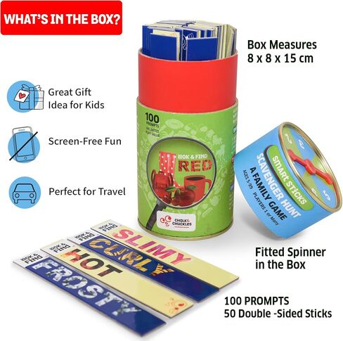 Chalk and Chuckles- STEM Scavenger Hunt Game for Kids Ages 8-12 Years, Indoor and Outdoor Activities, Fun Classroom and Family Game in Saudi Arabia
