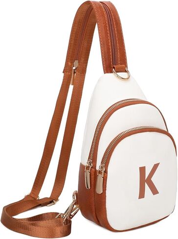 حقيبة ظهر THAKSENY Crossbody للكتف، حزم صغيرة للخصر مع أشرطة بسحاب، حقيبة كتف للهدايا in Kuwait