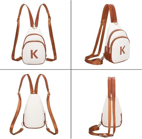 حقيبة ظهر THAKSENY Crossbody للكتف، حزم صغيرة للخصر مع أشرطة بسحاب، حقيبة كتف للهدايا in Kuwait