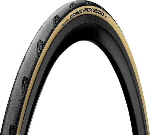 Continental Pair Grand Prix 5000 Folding Tires 700x25c Black Cream Road Race in Saudi Arabia