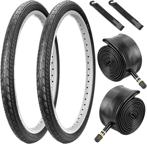 إطارات دراجة مقاس 20 بوصة مقاس 20x1.75/47-406 و20 بوصة صمام شريدر مع رافعتين للإطارات متوافقة مع إطارات وأنابيب الدراجة/الدراجات مقاس 20 × 1.65 20 × 1.70 20 × 1.75 20 × 1.80 in Kuwait