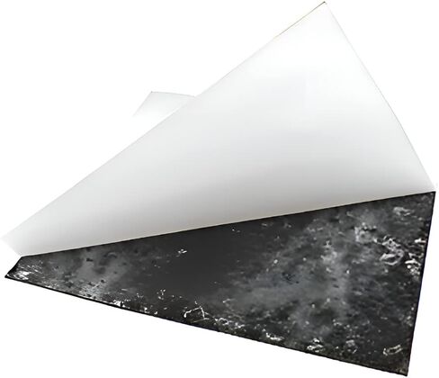 Rubber Sheet, Neoprene Economy Grade, Rubber Width 8 in, Rubber Length 12 in, Rubber Thickness 1/16 in, 50A, Plain Backing in Kuwait