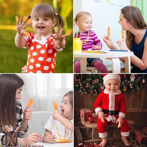 Newmemo أيدي صغيرة للقطط، أيدي أصابع صغيرة، أيدي قطط صغيرة للأصابع، دمية إصبع لمخالب القطط، قفازات أصابع للحيوانات الأليفة، أيدي صغيرة ناعمة لتدليك القطط، عرض دمى مضحك لأداء الكمامة (10 قطع) in Kuwait