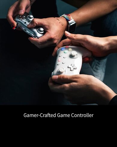 وحدة تحكم الكمبيوتر الشخصي، وحدة تحكم Switch Pro متوافقة مع Nintendo Switch، OLED، Lite، PC، IOS، Android، Raspberry Pi، وحدة تحكم Steam Console لاسلكية بدون انجراف، غلاف مغناطيسي، 6 ألوان LED in Saudi Arabia