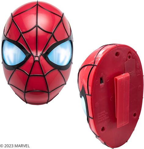 DecoPac Marvel's Spider-Man™ Spider and Mask Rings, Spider-Man Cupcake Decorations, Red and Blue Food Safe Cake Toppers – 24 Pack in Kuwait