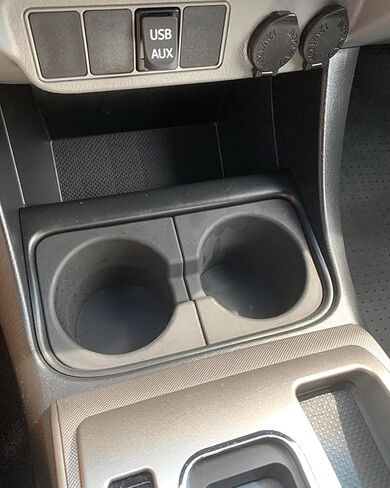 A & UTV PRO Cup Holder Inserts,2005-2017 Car Black Drink Holder Accessories Direct Replacement for Toyota Tacoma,OEM #66991-04012,66992-04012 in Kuwait