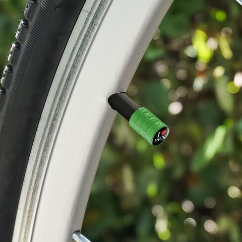 I Love Dick Heart Motorcycle Bicycle Bike Tire Rim Wheel Aluminum Valve Stem Caps in Saudi Arabia