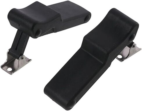 HOBBYIN 4PCS Flexible Rubber Draw Latch,elastomer Boat Latch,for Cooler, Boat Compartment,Cargo Box with Stainless Steel Keeper and Bracket in Saudi Arabia