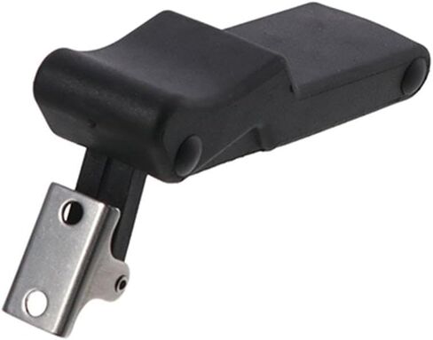 HOBBYIN 4PCS Flexible Rubber Draw Latch,elastomer Boat Latch,for Cooler, Boat Compartment,Cargo Box with Stainless Steel Keeper and Bracket in Saudi Arabia