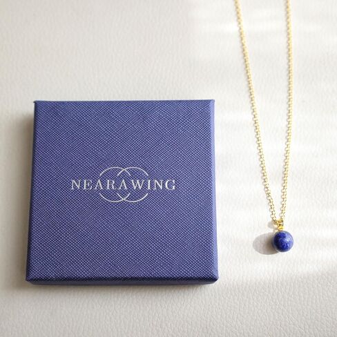 عقد بقلادة من اللؤلؤ القريب للنساء مع سلسلة مطلية بالذهب من الفضة الإسترليني عيار 925 قابلة للتعديل in Kuwait