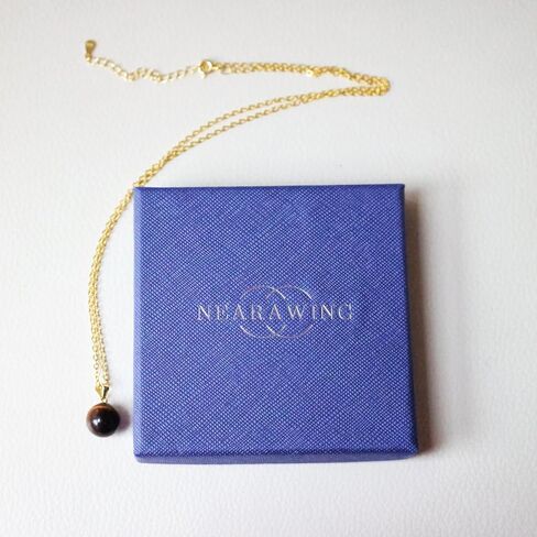 Nearawing Pearl Pendant Necklace for Women with Adjustable 925 Sterling Silver Gold-Plated Chain in Kuwait