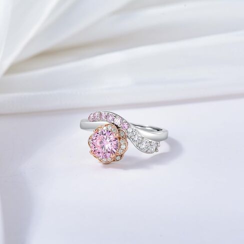 925 Sterling Silver Aquamarine Ring Ringsstone Rings for Women Cushion Cut Gemstone Engagy Rings Channel Set March Birthstone Anniversary Size 7 in Kuwait
