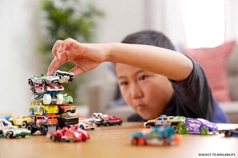 Hot Wheels City Toy Car Track Set, Ultimate T-Rex Transporter, Dinosaur Hauler for 20+ Vehicles, Semi Transforms into Dino with Lights & Sounds in Saudi Arabia