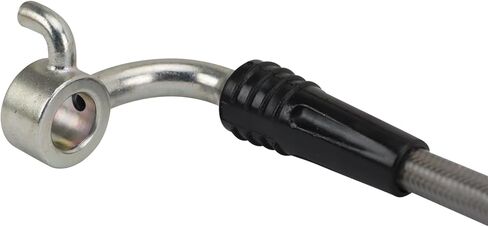 TRQ Rear Performance Brake Hose Set Compatible with 1992-1994 Honda Civic in Kuwait