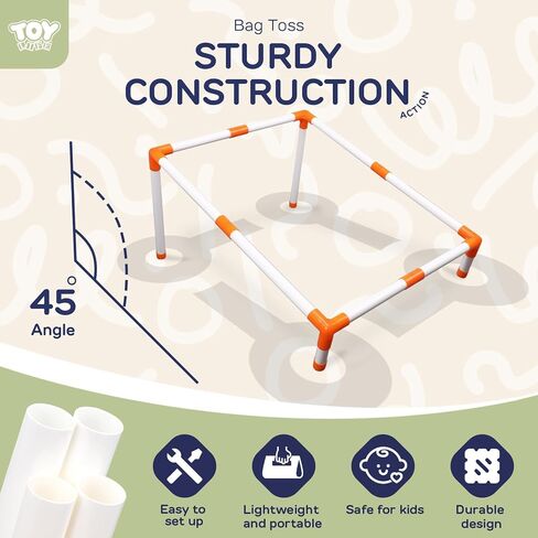 TOY Life Bean Bag Toss Game, Unicorn Toys for Girls Age 4-6, Kids Outdoor Games, Outside Toys for Kids Ages 4-8, Outdoor Toys for Toddlers 3-5, Unicorn Gifts for Girls 4-6, Unicorn Toys in Kuwait