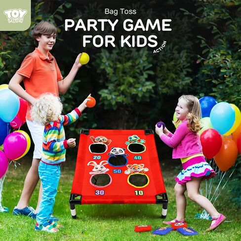 TOY Life Bean Bag Toss Game, Unicorn Toys for Girls Age 4-6, Kids Outdoor Games, Outside Toys for Kids Ages 4-8, Outdoor Toys for Toddlers 3-5, Unicorn Gifts for Girls 4-6, Unicorn Toys in Kuwait