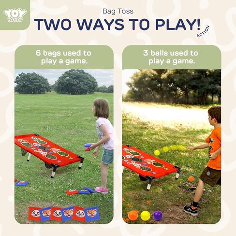 TOY Life Bean Bag Toss Game, Unicorn Toys for Girls Age 4-6, Kids Outdoor Games, Outside Toys for Kids Ages 4-8, Outdoor Toys for Toddlers 3-5, Unicorn Gifts for Girls 4-6, Unicorn Toys in Kuwait