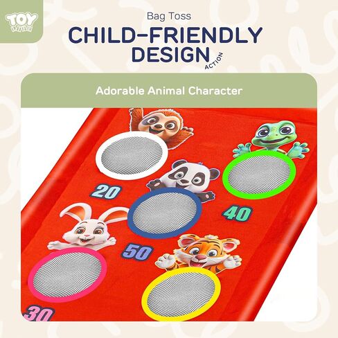 TOY Life Bean Bag Toss Game, Unicorn Toys for Girls Age 4-6, Kids Outdoor Games, Outside Toys for Kids Ages 4-8, Outdoor Toys for Toddlers 3-5, Unicorn Gifts for Girls 4-6, Unicorn Toys in Kuwait