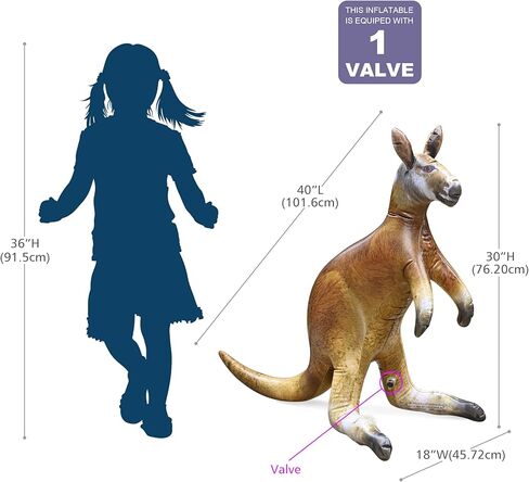 Jet Creations Alligator Inflatable 49" (76" Head to Tail) Long, Green with Armor Imprint, Realistic Wild Animal, Sports Team Mascot, Pool, Garden Decor, Photo Prop, Bird Deterrent, 1 pc in Kuwait