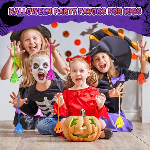 اليدين اللزج Bulk 48 PCS Party Favors for Kids 4-8 8-12 Stacky Latcy Hand Toy Easter Stainsers Egg Fillers Goodie Bag Treasure Box Toys لجوائز الفصول الدراسية لوازم حفلة عيد ميلاد in Kuwait
