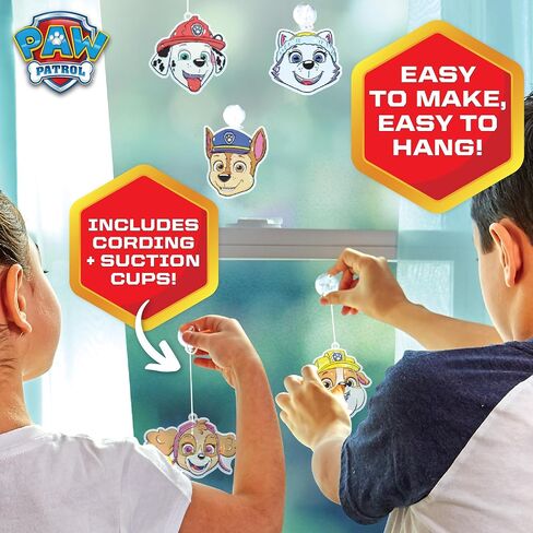 Bluey Window Art Suncatchers for Kids ، Window Art Kit ، Great Suncatchers Kit for Kids to Paint ، At Breat-Home Kids Craft Adeach in Kuwait