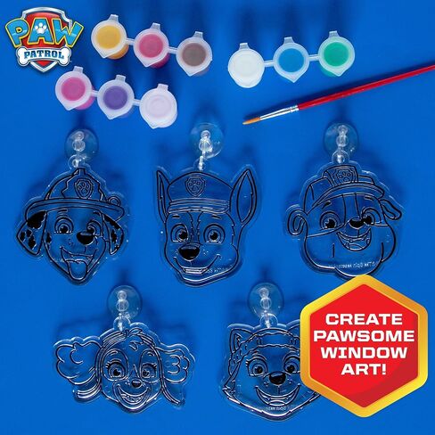 Bluey Window Art Suncatchers for Kids ، Window Art Kit ، Great Suncatchers Kit for Kids to Paint ، At Breat-Home Kids Craft Adeach in Kuwait