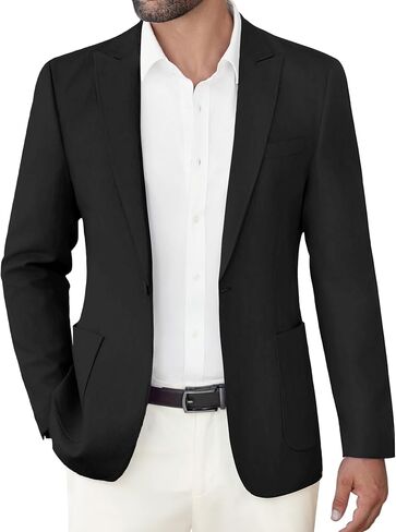 COOFANDY Men's Casual Blazer Suit Jackets Slim Fit One Button Sports Coat with Pockets in Saudi Arabia