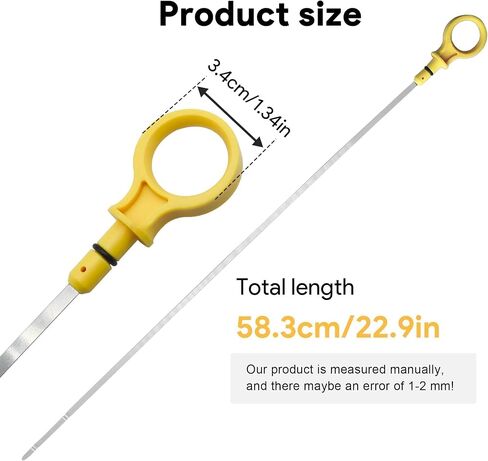 مقياس Dipstick على مستوى الزيت متوافق مع Ford Super Duty F-250 F-350 F-450 F-550 6.7L 2011-2016 استبدال # BC3Z-6750-C BC3Z6750C in Kuwait