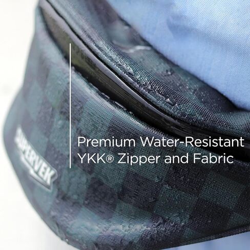 Crossbody Fanny Pack for Men Women - حقيبة محيطية أنيقة وخفيفة الوزن مقاومة للمياه - حقيبة حزام بوم الورك للسفر في الهواء الطلق المشي على الجري على ركوب الدراجات التمرين in Kuwait
