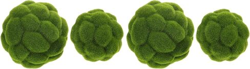 ABOOFAN 2pcs Green Moss Balls Decorative Balls Artificial Moss Balls for Table Decor Home Craft in Saudi Arabia