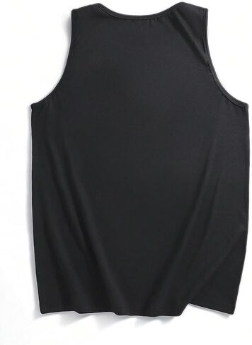 Men's Graphic Workout Tank Tops Crew Neck Sleeveless Muscle Gym Shirts in Kuwait