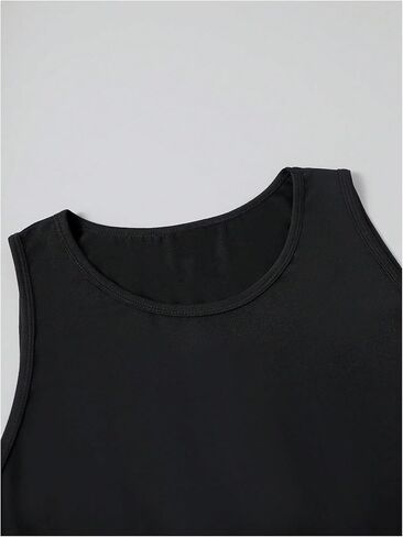 Men's Graphic Workout Tank Tops Crew Neck Sleeveless Muscle Gym Shirts in Kuwait