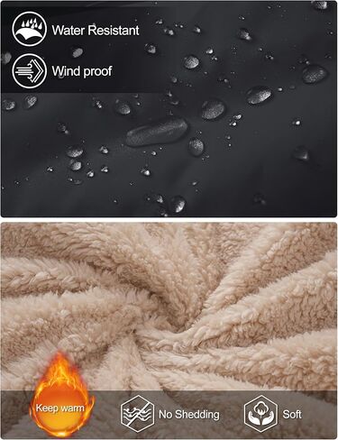 YUCOLEN Womens Winter Parka Coat Warm Thicken Jacket Down Puffer Outwear with Faux Fur Removable Hood in Kuwait