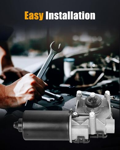 Roadfar Front Windshield Wiper Motor متوافق مع Escalade لـ Avalanche for Silverado for Sierra for Yukon for Tahoe for GMC for Chevy 2004 88958371 ؛ 88958406 ؛ 88959371 Wiper Motor 6 Pins 6 in Kuwait