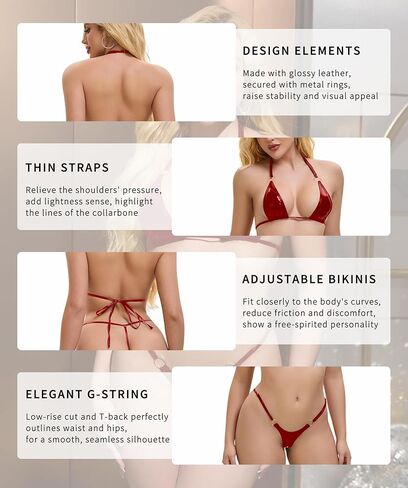 Creative Design Micro Extreme G String Thong Bikini suit for women Elegant Secret series in Kuwait