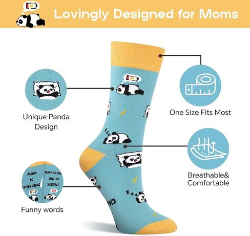Funny Socks for Mother Women - Novelty Mothers Day Birthday Gifts for Mom - Crazy Silly Sock Christmas Stocking in Saudi Arabia
