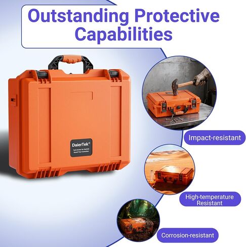 Daiertek Starlink Mini Travel Case Hard Waterproof & Shockproof Eva Slim Carry Lage لإكسسوارات Starlink Mini مع خيارات حمل مزدوجة in Kuwait