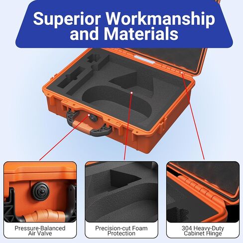 Daiertek Starlink Mini Travel Case Hard Waterproof & Shockproof Eva Slim Carry Lage لإكسسوارات Starlink Mini مع خيارات حمل مزدوجة in Kuwait
