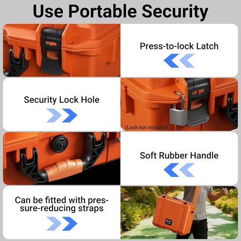 Daiertek Starlink Mini Travel Case Hard Waterproof & Shockproof Eva Slim Carry Lage لإكسسوارات Starlink Mini مع خيارات حمل مزدوجة in Kuwait