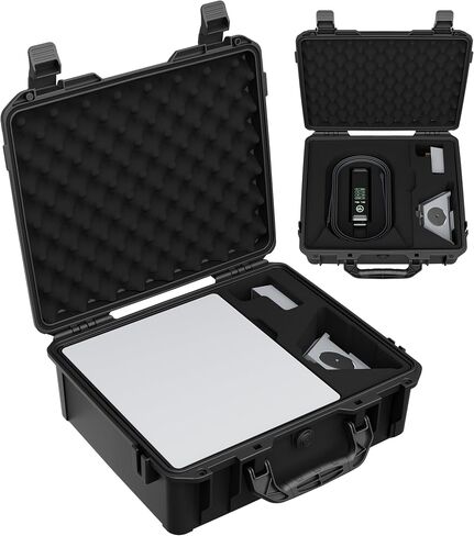 Daiertek Starlink Mini Travel Case Hard Waterproof & Shockproof Eva Slim Carry Lage لإكسسوارات Starlink Mini مع خيارات حمل مزدوجة in Kuwait