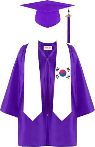 South Sudan Flag Graduation Stole Satin Stole Scarf for Study Aboard International Students 72" Length in Saudi Arabia