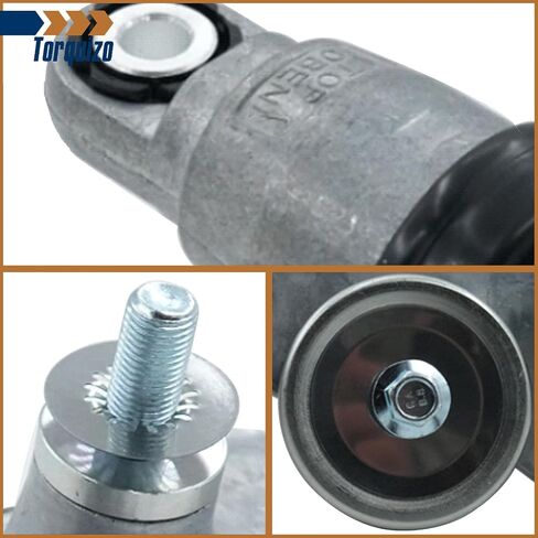 Belt Tensioner Assembly Smooth Pulley for 2010-2011 Toyota Camry 2.5L, OE 166200V010, 1662036030, 39096, 49438 in Saudi Arabia