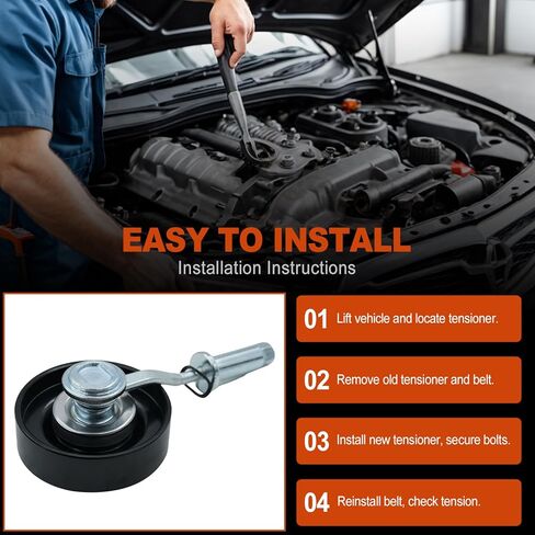تجميع حملة حزام توتر تجميع النوبات لـ Scion XB 2008-2013 ، لتويوتا كامري 2007-2009 (بدون هجين) ، كورولا 2009-2010 ، مصفوفة 2009-2013 ، RAV4 2006-2008 ، استبدل 1660128020 in Kuwait