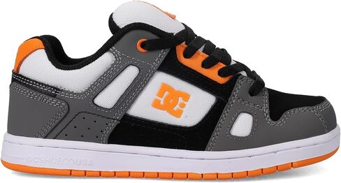 DC Shoes Stag Skate Shoe, Black/White/Blue, 6 US Unisex Big Kid in Saudi Arabia