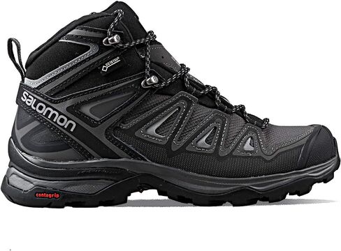 Salomon - X Ultra 3 Mid GTX W - 404756 - اللون: Grey -Black - الحجم: 8.5 in Saudi Arabia