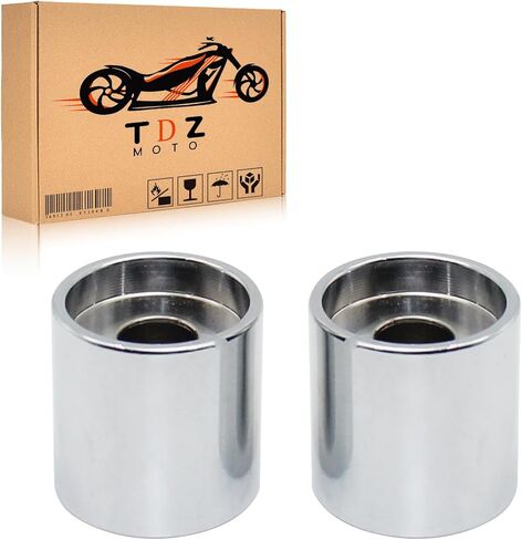 2" inch Rise Extension for 1-1/4 or 1" inch motorcycle Handlebar - Chrome Spacers in Saudi Arabia